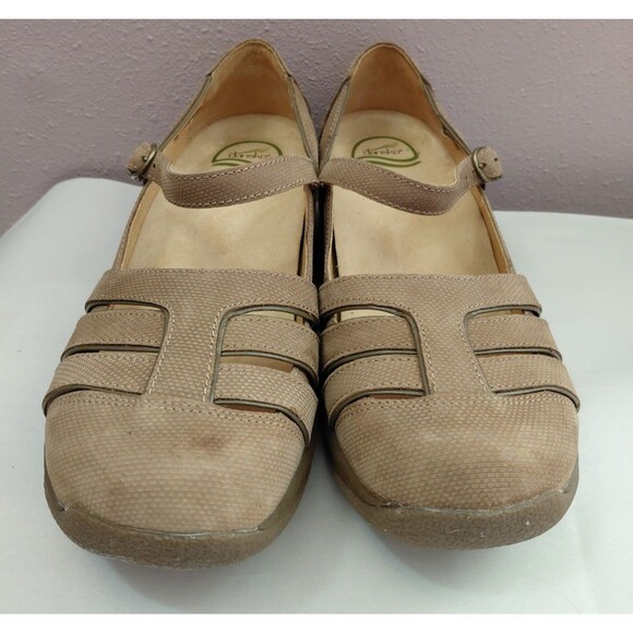 Dansko Shoes Women EU 41/ US 10 Brown Kiera Mary Jane Fisherman Sandals Comfort - Picture 2 of 10